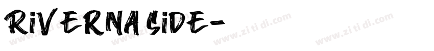 Riverna Side字体转换